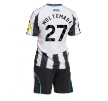 Newcastle United Nick Woltemade #27 Koszulka Podstawowa dzieci 2025-26 Krótki Rękaw (+ krótkie spodenki)